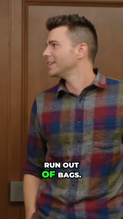 Captioned vertical clip — Mark Rober presents his prank show